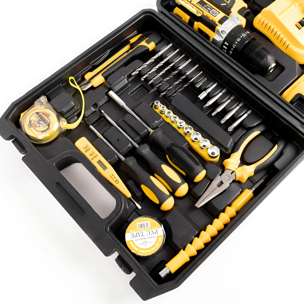 Aku bušilica sa setom alata