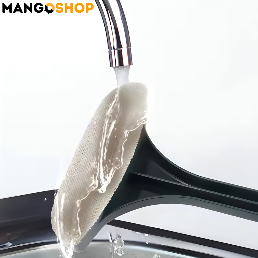 2u1 Teleskopska četka za brisanje prozora i čišćenje mrežice sa strugačem - 46cm