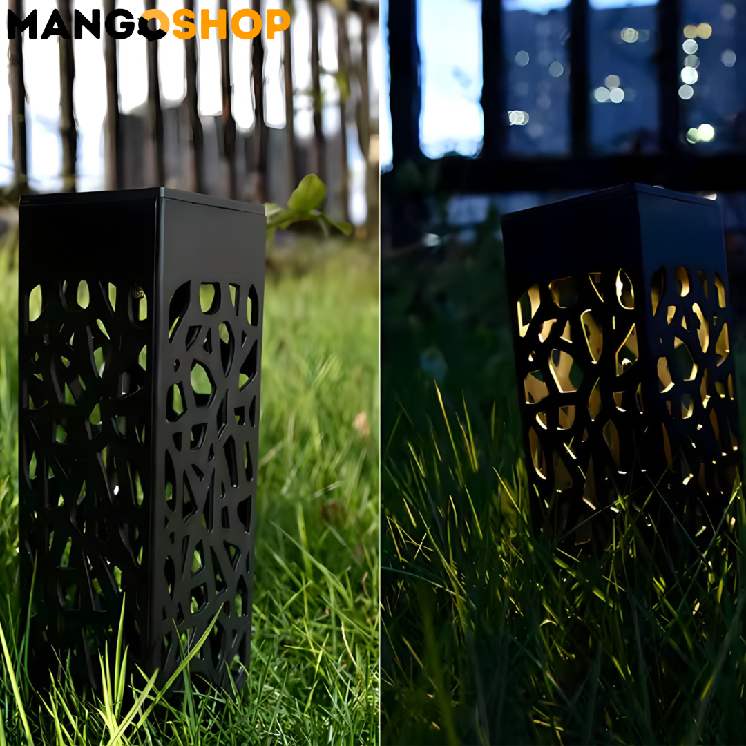 Baštenske solarne lampe sa senzorom 2 komada