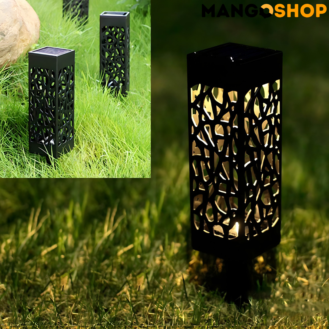 Baštenske solarne lampe sa senzorom 2 komada