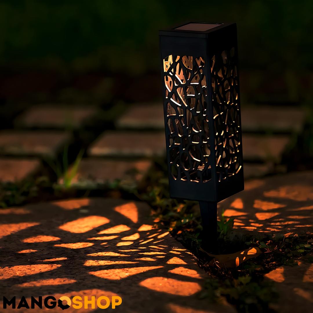 Baštenske solarne lampe sa senzorom 2 komada