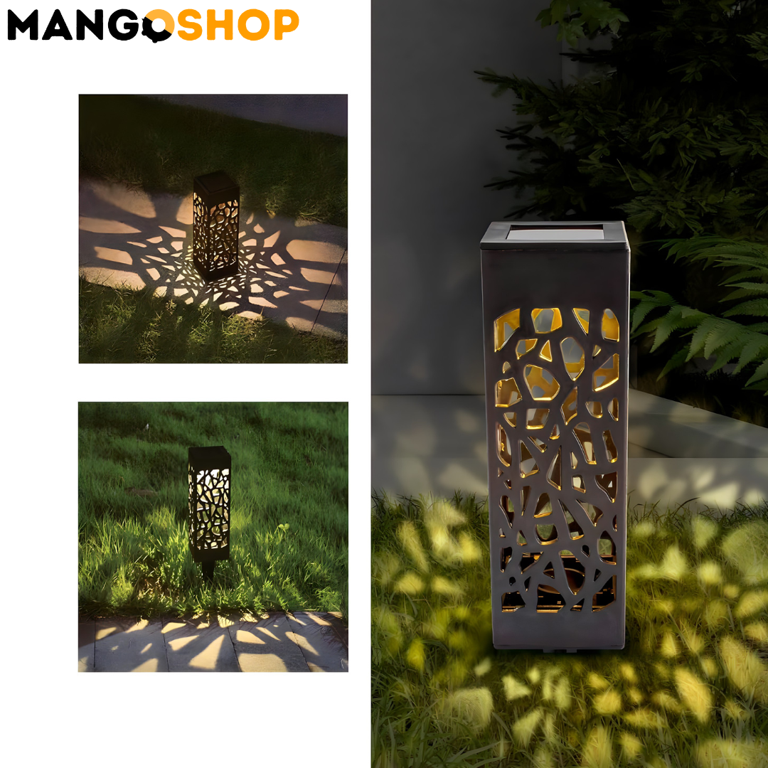 Baštenske solarne lampe sa senzorom 2 komada