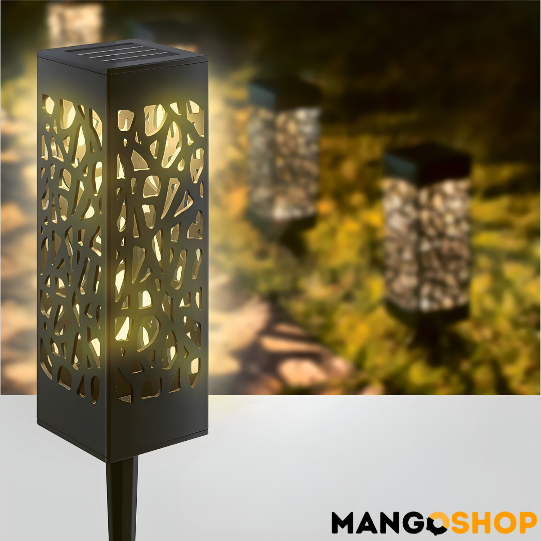 Baštenske solarne lampe sa senzorom 2 komada