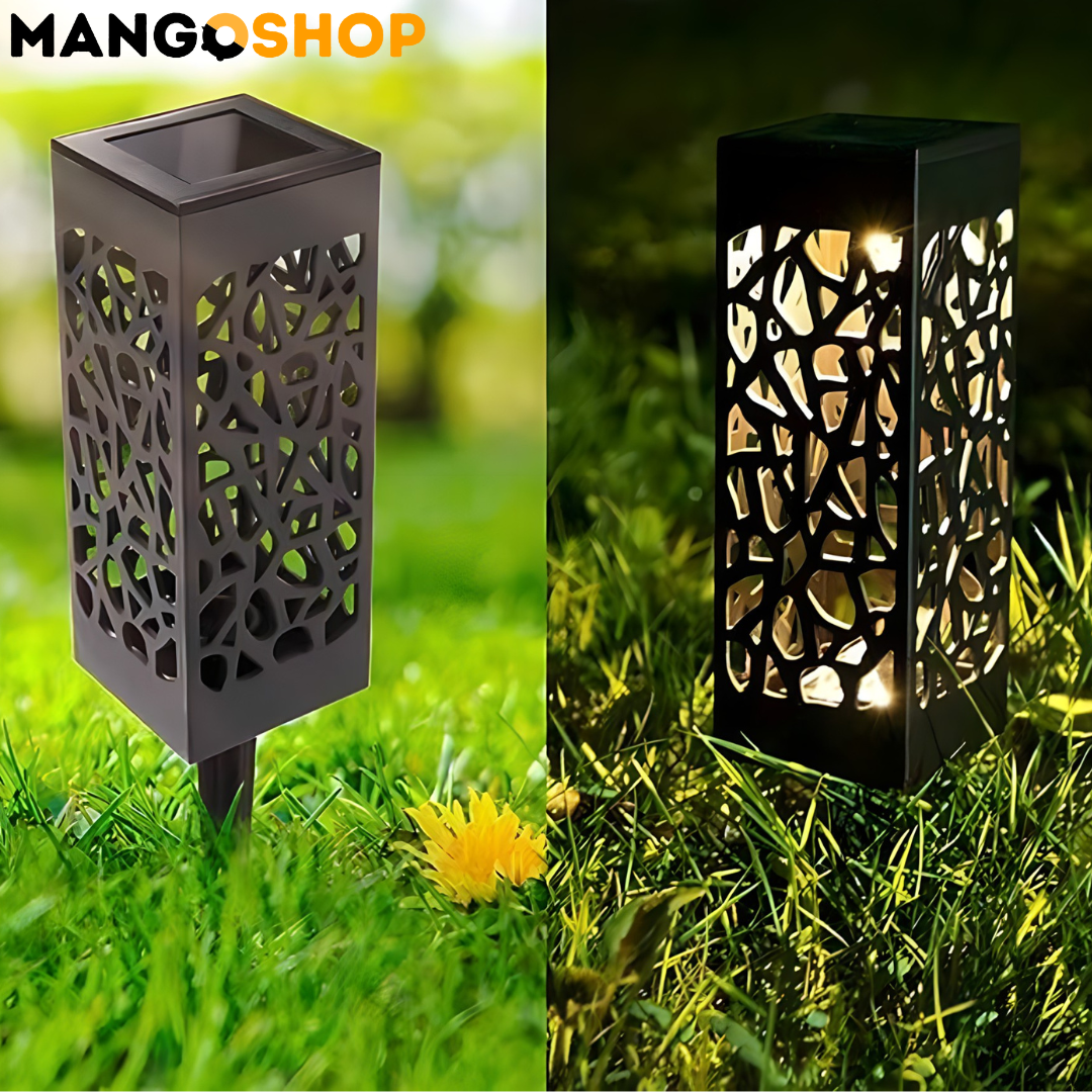 Baštenske solarne lampe sa senzorom 2 komada