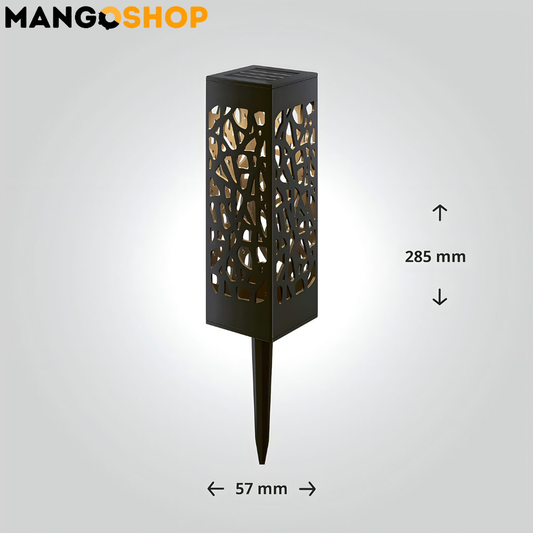 Baštenske solarne lampe sa senzorom 2 komada