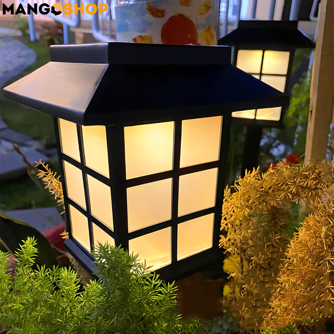 Baštenske solarne lampe sa senzorom 6 komada