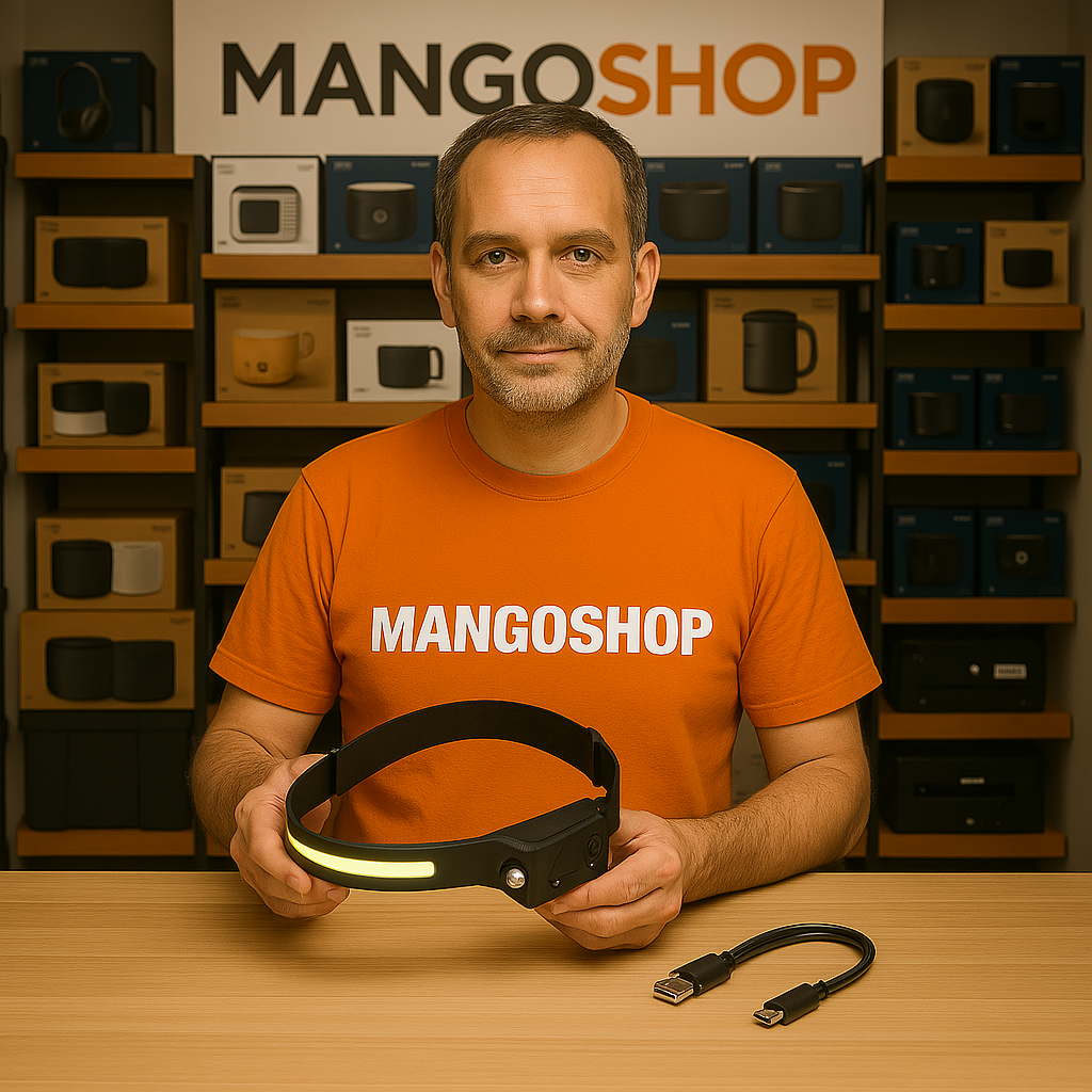 LED lampa sa senzorima za glavu