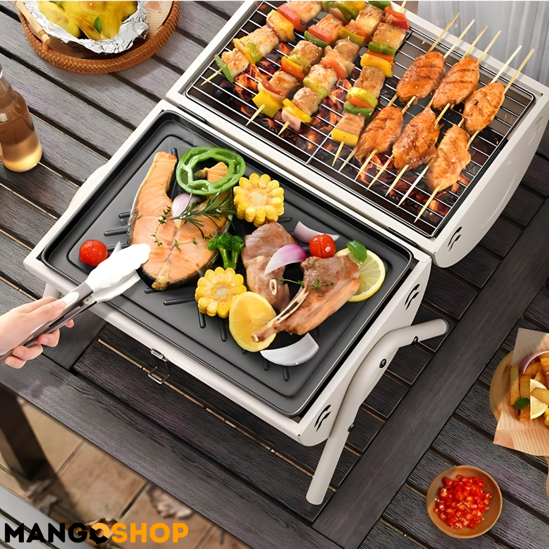 Prenosivi roštilj na ugalj