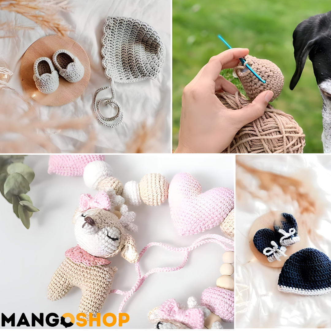 Profesionalni set za heklanje – Komplet od 50 delova za pletenje i ručne radove